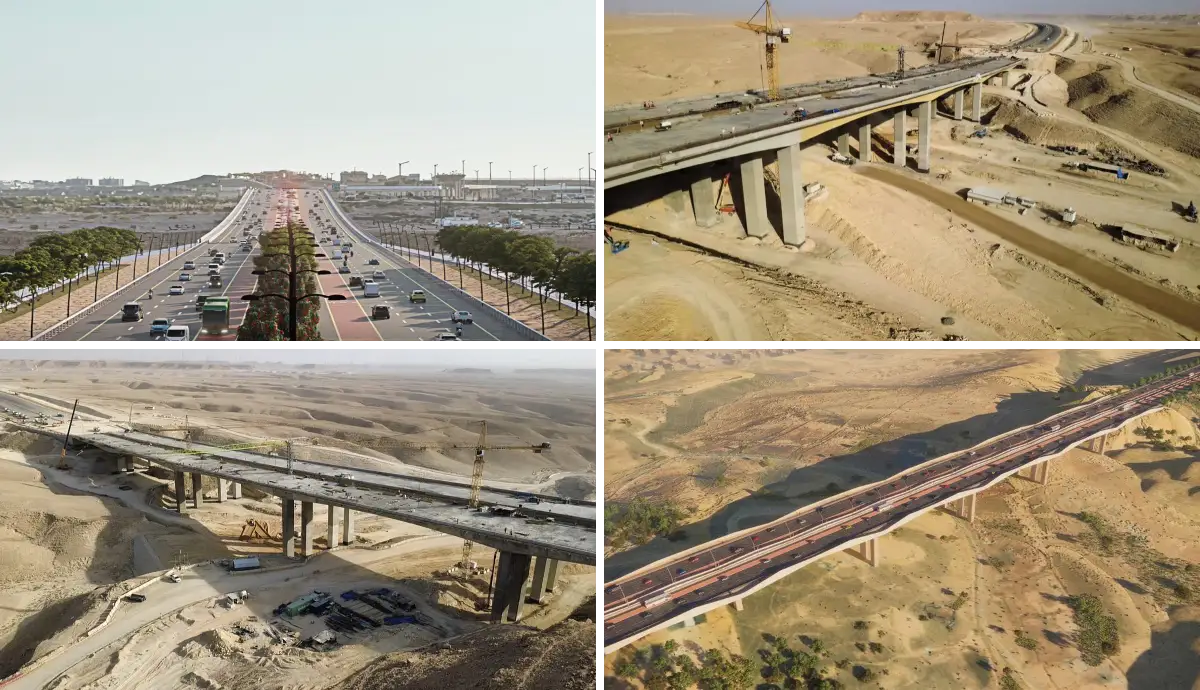 65% إنجازاً.. طريق الطائف الممتد إلى القدية يستوعب 440 ألف مركبة يومياً عند اكتماله